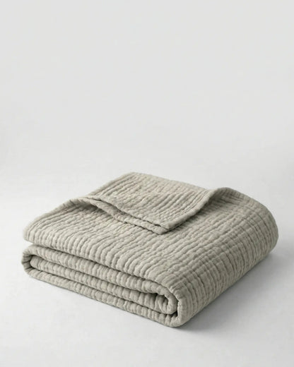 The Monogrammed Blanket - 100% Muslin Cotton